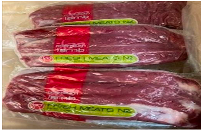 Chilled Premium NZ Grass Fed Lamb Tenderloin fillets 6/pkt (+/- 500-535g)