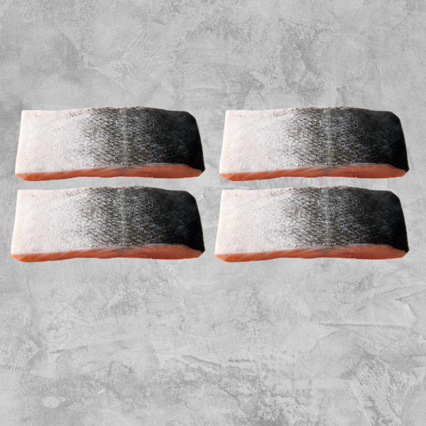 Skin On Salmon Single Portion 150g/pc - Akaroa Fresh NZ King Salmon