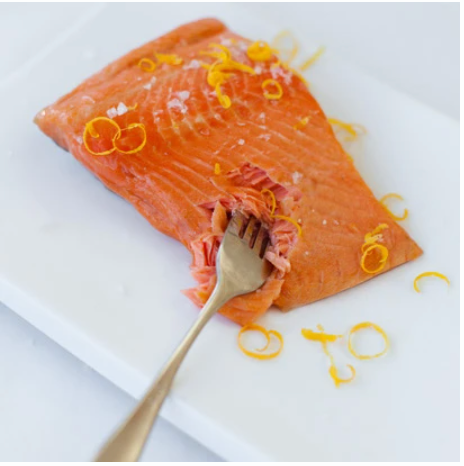 FROZEN Hot Smoked Salmon Portions 2 pack (2 x 130g)