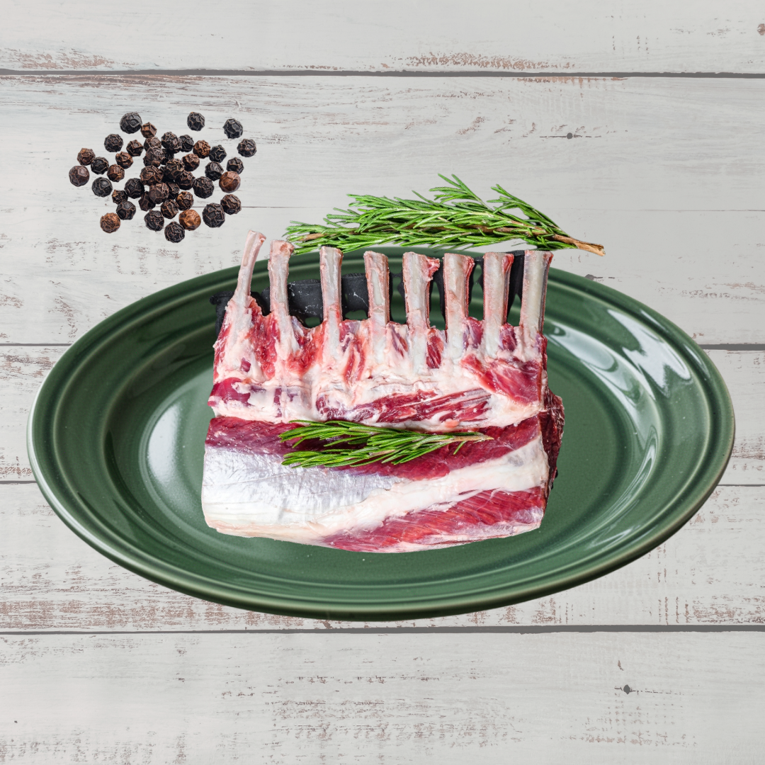 Chilled Premium NZ Grass Fed Lamb Rack - Single Rack